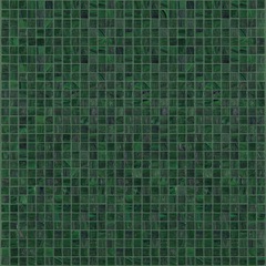 Grünes Glasmikromosaik 10.55 mit Einbausatz - Gemme, Bisazza