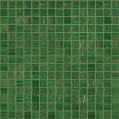 Grünes Glaspastenmosaik 20.68 mit Einbausatz - Gemme, Bisazza