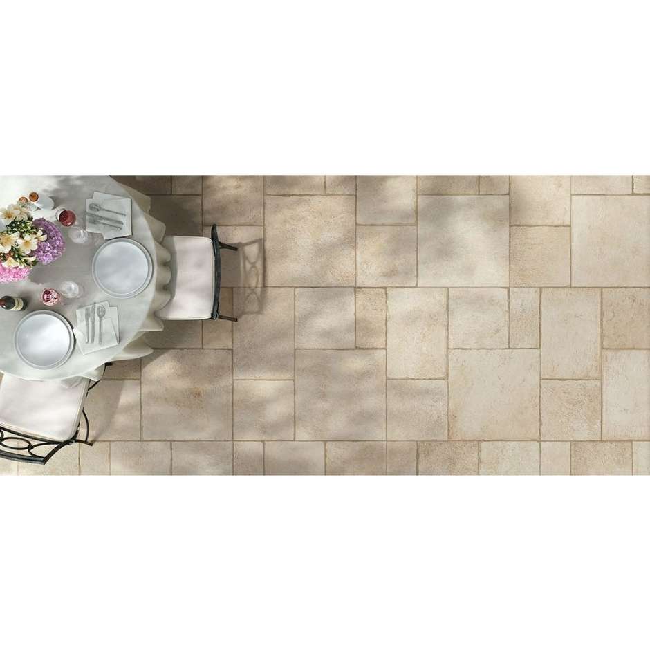 Halbglänzende, rektifizierte Fliese mit Terrakotta-Effekt 20x40,5 cm - Chateau Royal Amboise, Blustyle