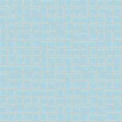 Hellblaues Glasmosaik 20.05, mit Einbausatz - Vetricolor 20, Bisazza