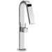 High chromed basin mixer without pop-up plug modern style height 41.4 cm - Hito Quarantuno, Geda