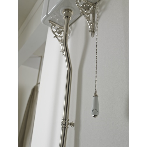 High retro-style cistern in white ceramic - Romana, Sbordoni