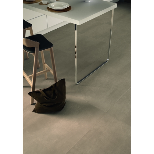 Industrial style cement effect porcelain stoneware Sand 37,5x75,5x1 cm - Beton, Casalgrande Padana