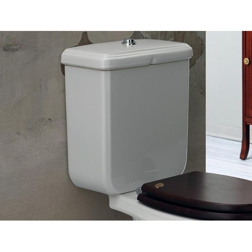 Kassette für weiße Monoblock-WC - Arcade, Simas Ceramics