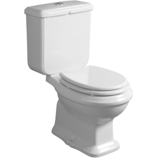 Kassette für weiße Monoblock-WC - Arcade, Simas Ceramics