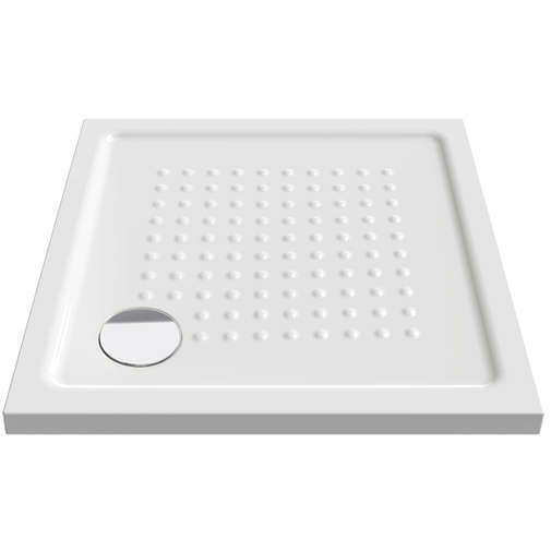 Keramische Arbeitsplatte oder bodengleiche Duschwanne 80x80x4,5 mit rutschfester Dekoration - Catalano