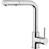 Kitchen sink mixer with pull-out hand shower and 90° spout - Kobuk, Rubinetteria Bugnatese