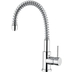 Kitchen sink mixer with spring spout, chrome - Kobuk, Rubinetteria Bugnatese