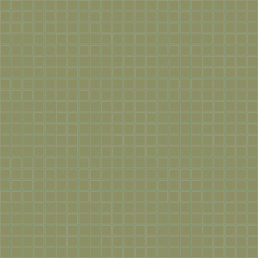 Kleine helle helle Moosmosaikfliesen 12.104, Einbauset - Opus romano, Bisazza