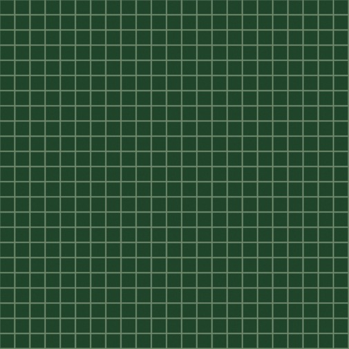 Kleine leuchtend dunkelgrüne Mosaikfliesen 12.96, mit Einbausatz - Roman Opus, Bisazza