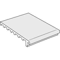 Klinker Stufe, roter Terrakotta-Effekt, 26x35 cm - Real Cotto, Domus Linea