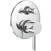 Kobuk Bugnatese 2272 shower mixer with chrome diverter