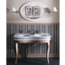 LA12 retro style washbasin structure in glossy dove gray wood - Lante, Simas