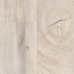 Laminatboden in Holzoptik 10 mm stark gebleichte Farbe 138,3x15,9 cm - Fresco Leave Oak, Ambientis