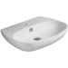 Lavabo blanc brillant à poser ou suspendu 60 cm - Vignoni, Simas