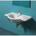 Lavabo consolle sospesa in ceramica bianca 90 cm - Nizza, Simas