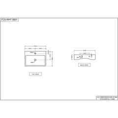 Lavabo d'appoggio 52x36cm Florentine Jaquar Bianco