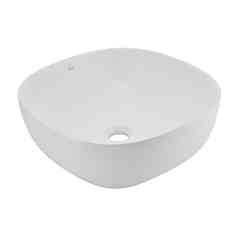 Lavabo d'appoggio quadrato 42x42cm JDS Jaquar Bianco Opaco
