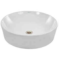 Lavabo d'appoggio rotondo 48x48cm Opal Jaquar bianco