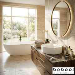 Lavabo d'appoggio tondo 46x46cm bianco lucido Lavabi  JDS - Jaquar