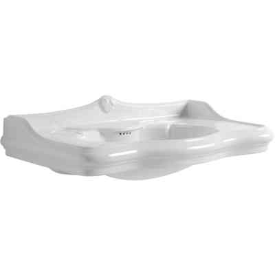Lavabo monoforo ceramica bianca stile classico cm 90 - Jubileaum, Azzurra Ceramica