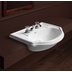 Lavabo semincasso stile classico in ceramica bianca 67 cm - Arcade, Simas