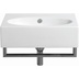 Lavabo sospeso/appoggio moderno in ceramica bianca 61 cm - LFT, Simas