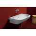 Lavabo sospeso standard in ceramica bianca 90 cm - E-Line, Simas 