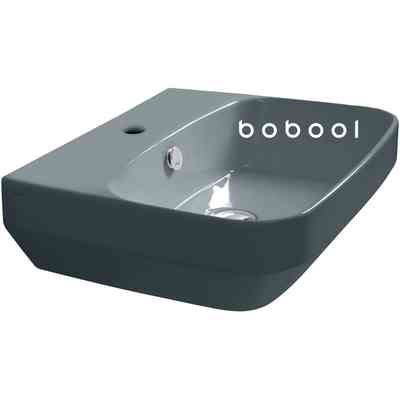 Lavabo sospeso stile contemporaneo cemento opaco - Baden Baden, Simas