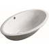 Lavabo sottopiano ovale in ceramica bianca - LFT, Simas