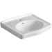 Lavabo suspendu de style anglais en céramique blanche 58 cm - London, Simas