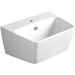 Lavabo suspendu de style moderne en céramique blanche 60 cm - Degradè, Simas