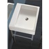 Lavabo suspendu/à poser préparé pour un trou en céramique blanche 60 cm - Frozen, Simas