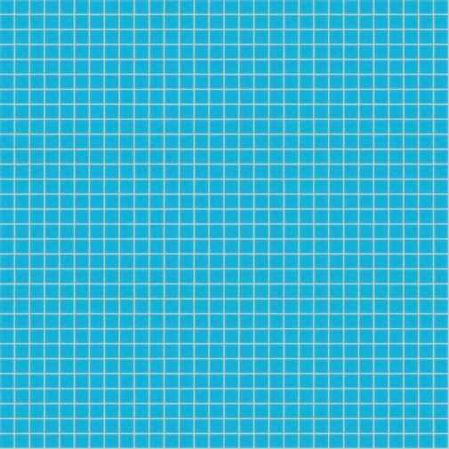 Light blue glass micromosaic 10.24, with installation kit - Vetricolor 10, Bisazza