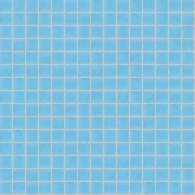 Light blue glass mosaic 20.03, with installation kit - Vetricolor 20, Bisazza