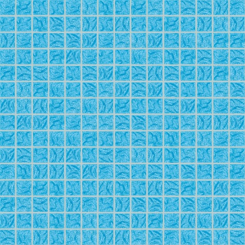 Light blue glass paste mosaic FL23 with installation kit - Flow, Bisazza