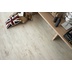 Light natural wood effect porcelain stoneware, 16,4x99,8 cm White - Logwood, Dom Ceramiche