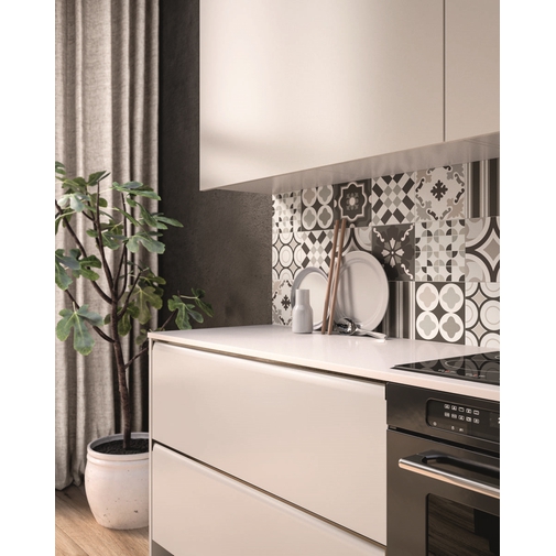 Light wood effect porcelain stoneware, Honey 20x120 cm - Barkwood, Ceramica Sant'Agostino