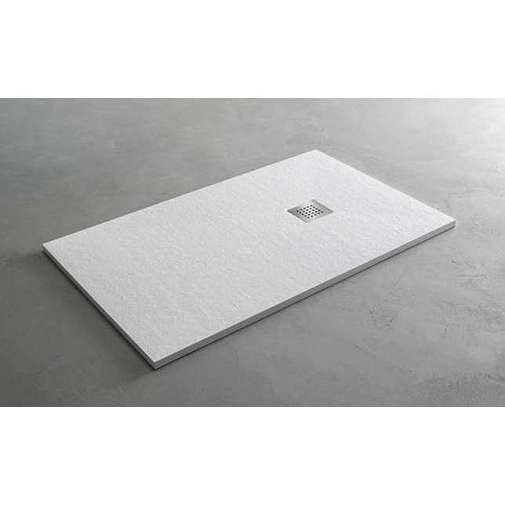 Lineare 70x140 weiße Duschwanne mit geringer Dicke - IBRA