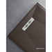 Low thickness shower tray with slate effect brown color measures 80x100 cm height 3 cm - Trendy Line, Arblu