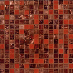 Madagaskar Glasmosaik mit Montageset - Blends 20, Bisazza