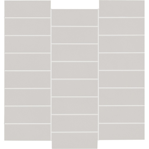 Manhattan rectangle mosaic, Grey, 33,3x33,3 cm - Comfort G, Dom Ceramiche
