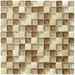 Marble and glossy glass mosaic, for floors and walls, Amber 30x30 cm - Persia, Boxer