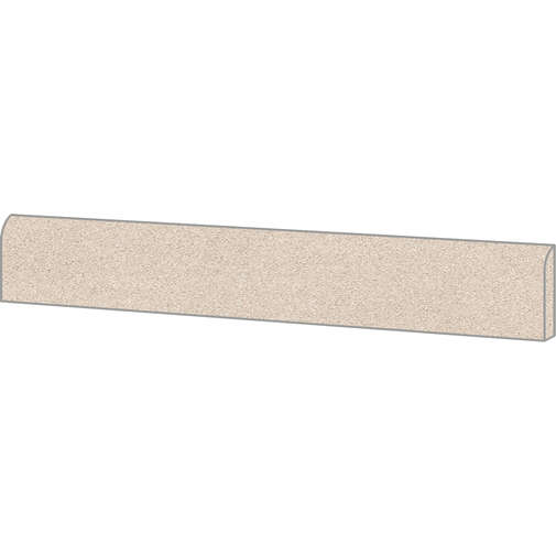 Marble grit effect skirting board in matt porcelain stoneware, Sand 7,3x60 cm - Newdecò, Ceramica Sant'Agostino