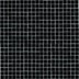 Matt black glass mosaic, 1.5x1.5 cm tiles, with installation kit, OP 15.04M - Opera, Bisazza
