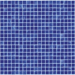 Matt blue glass mosaic, 1.5x1.5 cm tiles, OP 15.02M - Opera, Bisazza