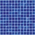 Matt blue glass mosaic, 2.5x2.5 cm tiles, OP 25.02M - Opera, Bisazza