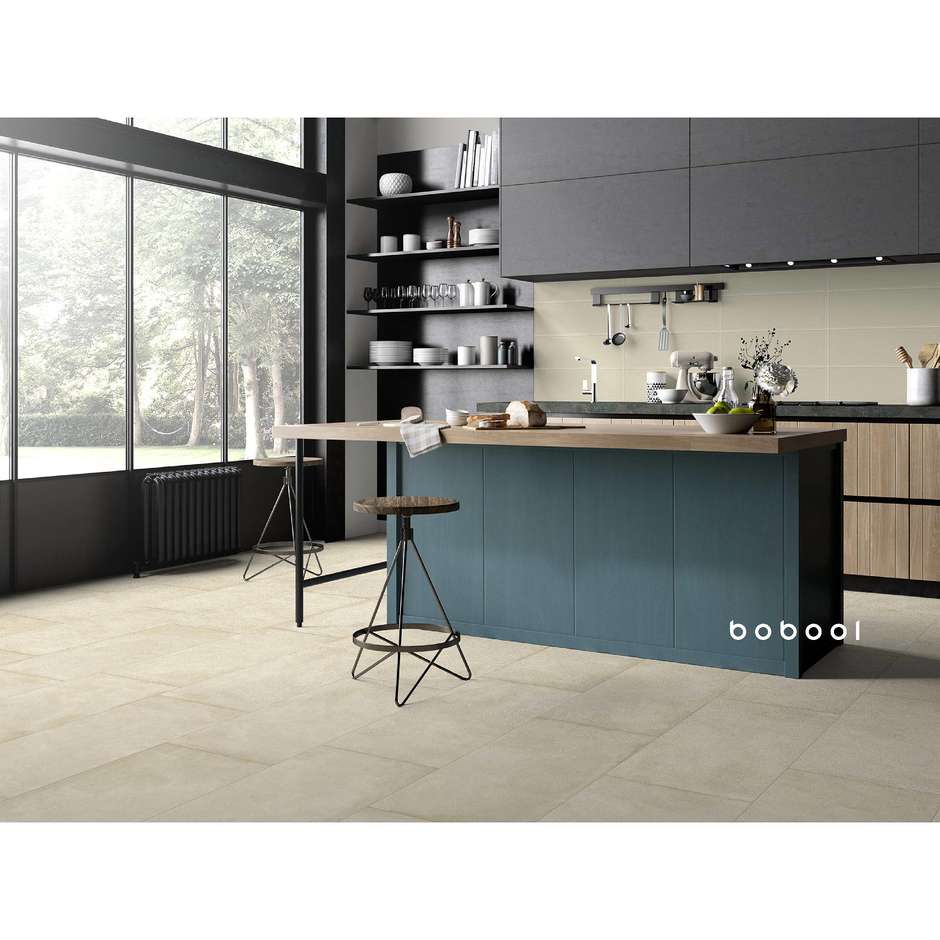 Matt wall tile, Beige Bone 20x60 cm - Smooth, Dom Ceramiche