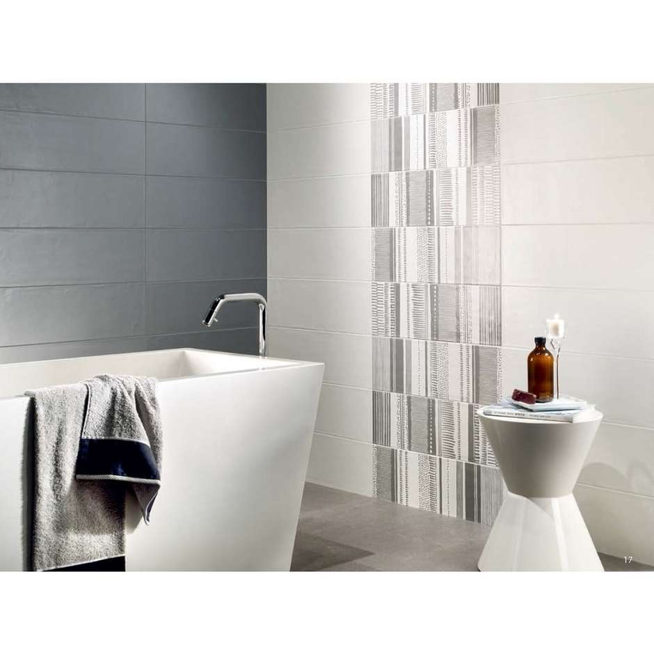 Matt wall tile, Smoke, 20x60 cm - Smooth, Dom Ceramiche