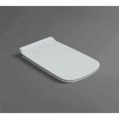 Matt white soft close toilet seat - Baden Baden, Simas